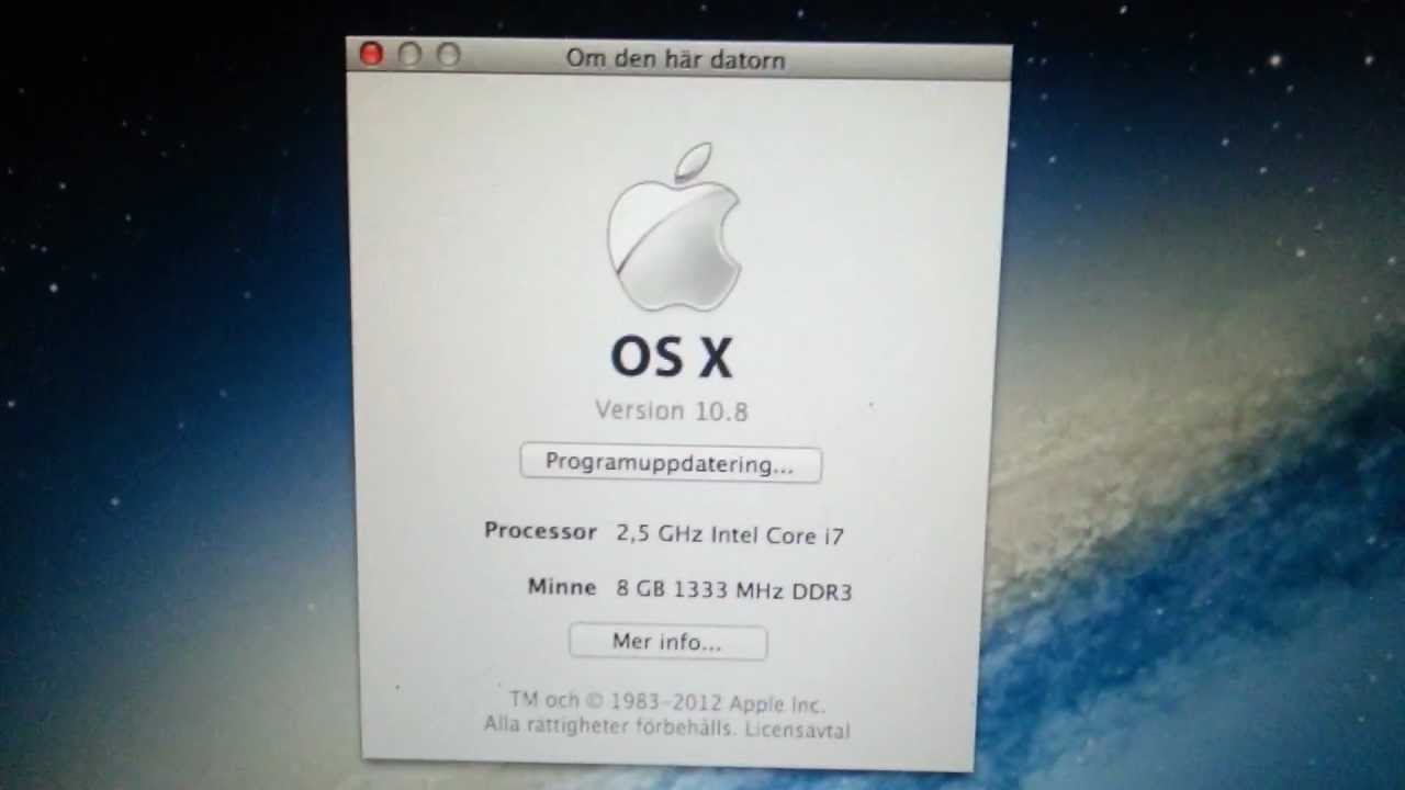 apple os x 10.8 update